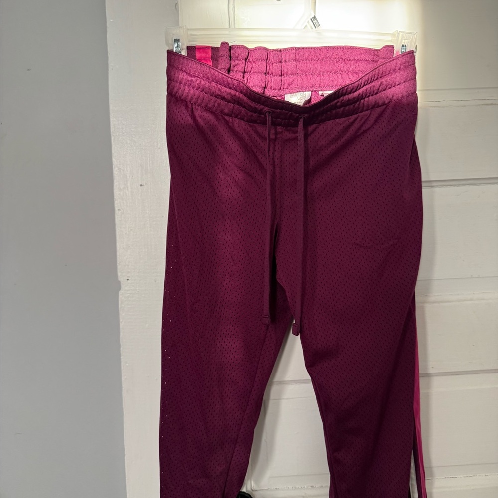 Danskin Now Maroon Activewear Pants